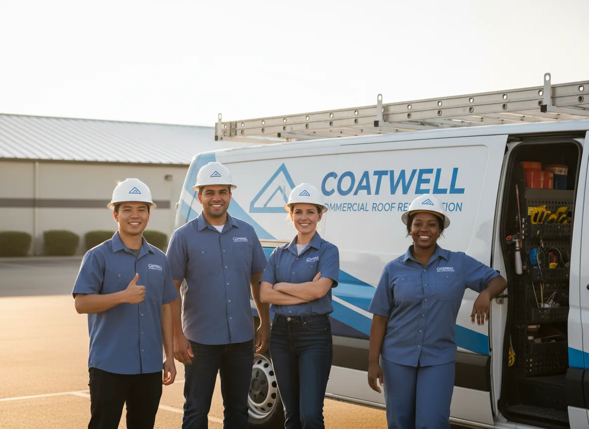 Commercial roof coating company in Bellaire, TX